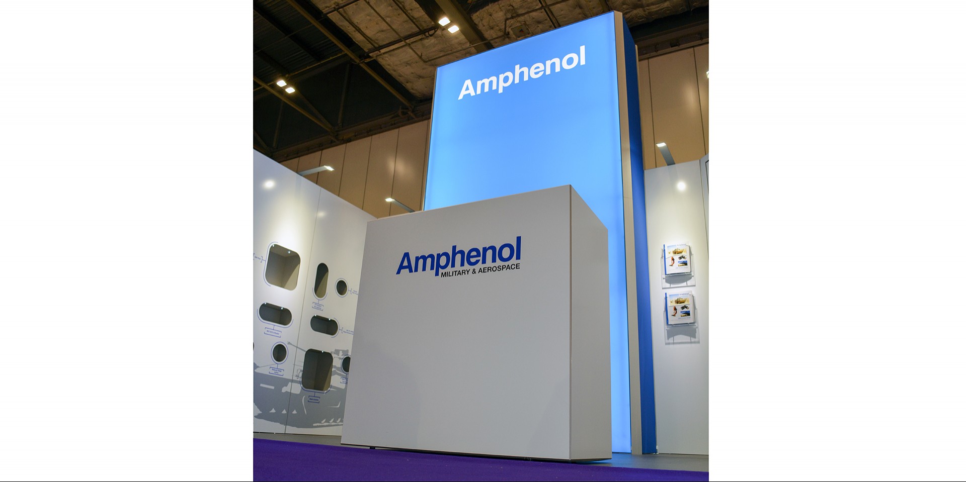 amphenol exhibition stand design by guardian display - Guardian Display