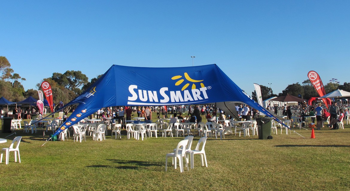 Ex star tents sun smart