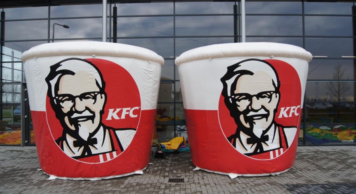 Inflatable KFC Bucket