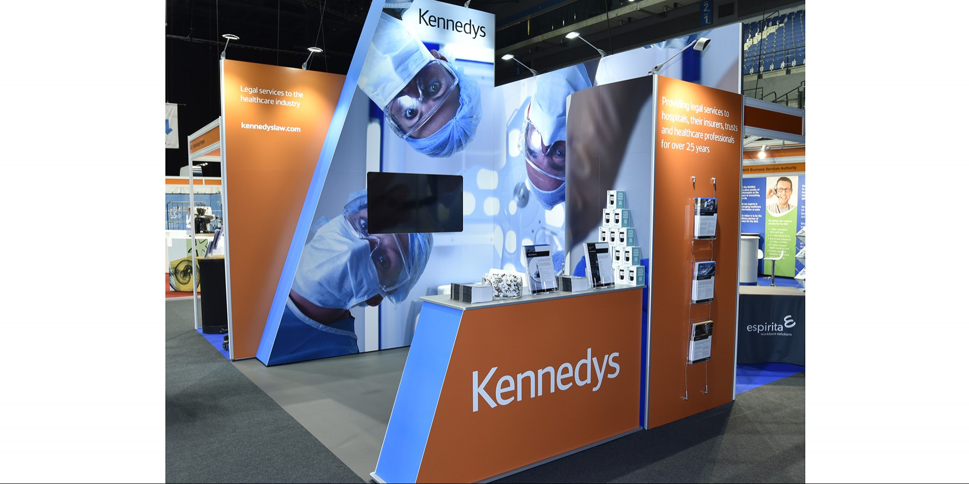 kennedys modular exhibition stand design by gdisplay - Guardian Display